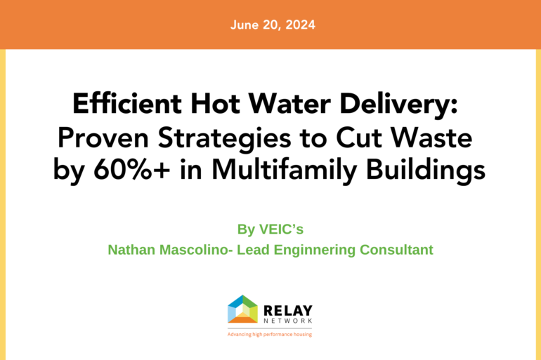 Efficient Hot Water Delivery: Proven Strategies to Cut Waste by 60%+ Multifamily Buildings